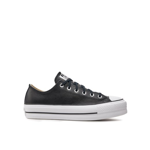 Converse Trampki Ctas Lift Clean Ox 561681C Czarny ze sklepu MODIVO w kategorii Trampki damskie - zdjęcie 182687852