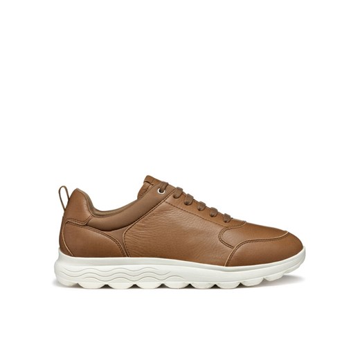 Geox Sneakersy U Spherica U55BYA 00046 C6018 Brązowy ze sklepu MODIVO w kategorii Buty sportowe męskie - zdjęcie 182687922