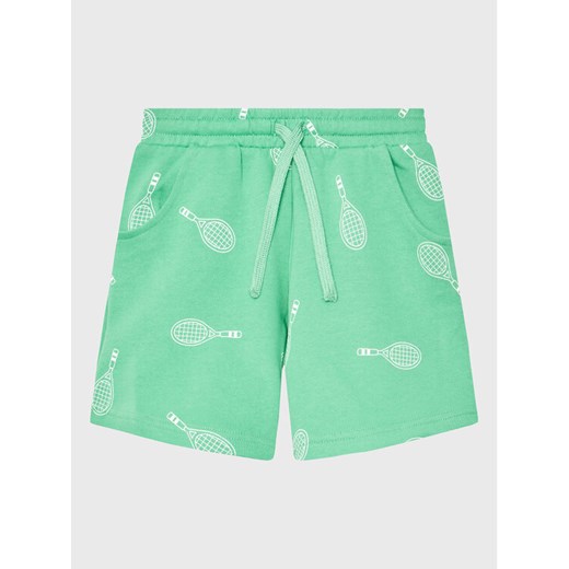 United Colors Of Benetton Szorty sportowe 38CWG900V Zielony Regular Fit ze sklepu MODIVO w kategorii Spodenki chłopięce - zdjęcie 182687983
