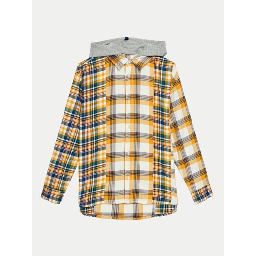 United Colors Of Benetton Kurtka przejściowa 5U7ECQ038 Żółty Regular Fit ze sklepu MODIVO w kategorii Kurtki chłopięce - zdjęcie 182688004