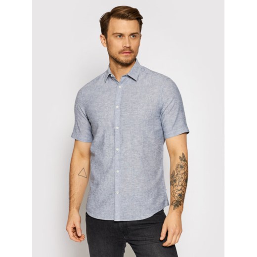 Only & Sons Koszula Caiden 22009885 Szary Slim Fit ze sklepu MODIVO w kategorii Koszule męskie - zdjęcie 182688120