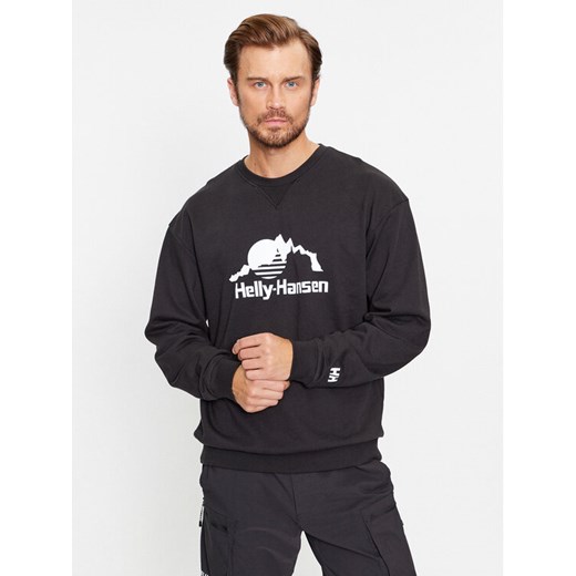 Helly Hansen Bluza Yu Crew Sweater 2.0 53891 Czarny Regular Fit ze sklepu MODIVO w kategorii Bluzy męskie - zdjęcie 182688170