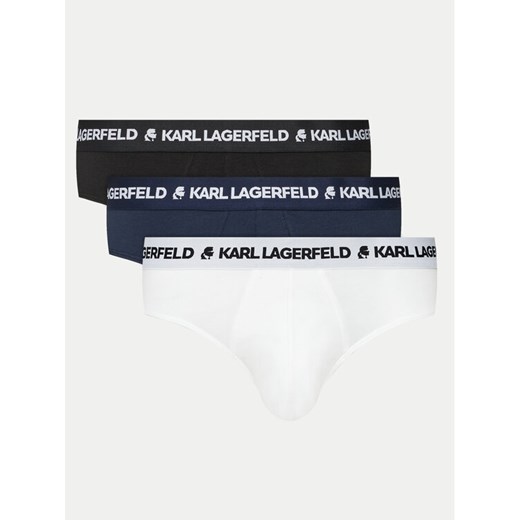 KARL LAGERFELD Komplet 3 par slipów 240M2111 Kolorowy ze sklepu MODIVO w kategorii Majtki męskie - zdjęcie 182688203