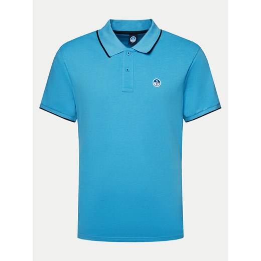 North Sails Polo 692452 Niebieski Regular Fit ze sklepu MODIVO w kategorii T-shirty męskie - zdjęcie 182688241