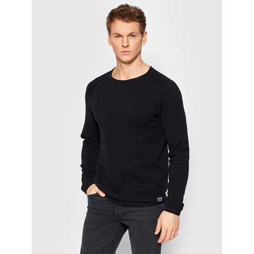 Jack&Jones Sweter Hill 12157321 Czarny Regular Fit ze sklepu MODIVO w kategorii Swetry męskie - zdjęcie 182688260