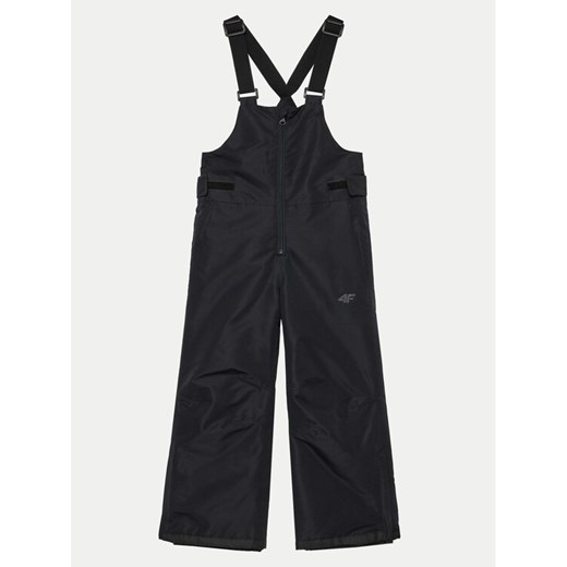 4F Spodnie snowboardowe 4FJWAW24TFTRF664 Czarny Regular Fit ze sklepu MODIVO w kategorii Spodnie chłopięce - zdjęcie 182688284