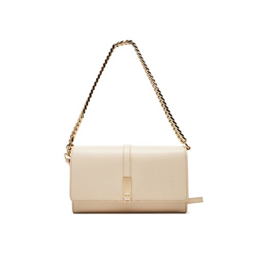 Tommy Hilfiger Torebka Th Heritage Conv Crossover Chain AW0AW17223 Écru ze sklepu MODIVO w kategorii Torebki damskie - zdjęcie 182688290