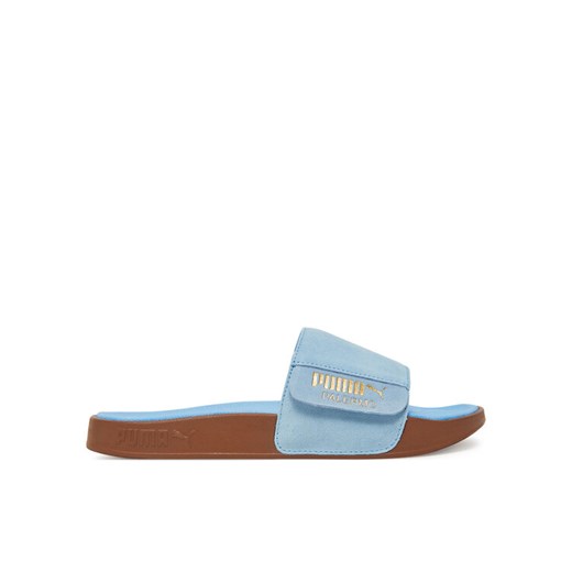 Puma Klapki Leadcat 2.0 Palermo Foil 399041 03 Niebieski ze sklepu MODIVO w kategorii Klapki damskie - zdjęcie 182688371