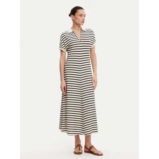 Tommy Hilfiger Sukienka codzienna WW0WW44514 Beżowy Regular Fit ze sklepu MODIVO w kategorii Sukienki - zdjęcie 182688381