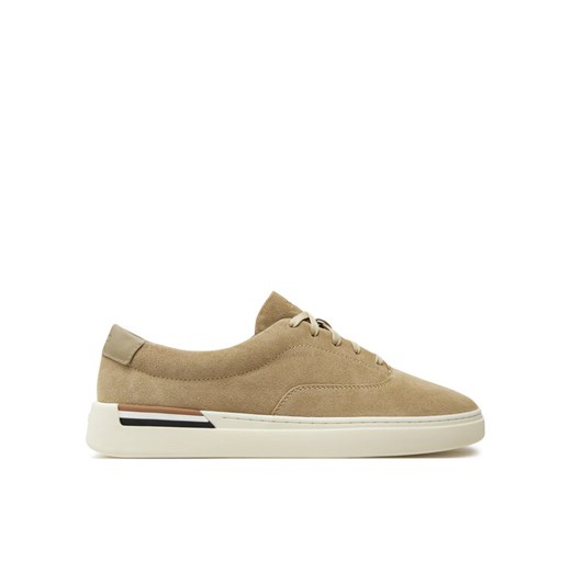 Boss Sneakersy Clint Tenn Sdof 50517312 Beżowy ze sklepu MODIVO w kategorii Trampki męskie - zdjęcie 182688394