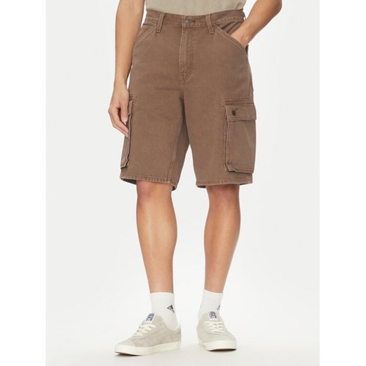 Levi's® Szorty jeansowe 478™ 001GU-0003 Brązowy Baggy Fit ze sklepu MODIVO w kategorii Spodenki męskie - zdjęcie 182688443