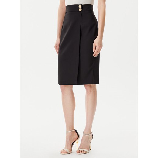 ARTIGLI Spódnica ołówkowa ACGO000902 Czarny Slim Fit ze sklepu MODIVO w kategorii Spódnice - zdjęcie 182688481