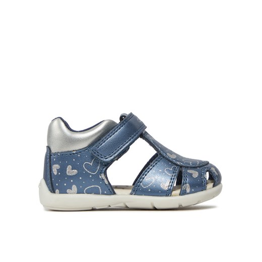 Geox Sandały B Elthan Girl B451QC 000NF C4206 Niebieski ze sklepu MODIVO w kategorii Sandały dziecięce - zdjęcie 182688521