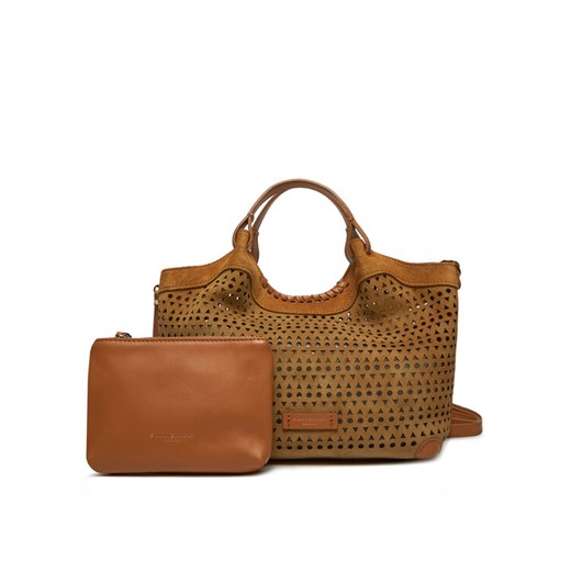 Gianni Chiarini Torebka Dua BS 11679 CMLSR Brązowy ze sklepu MODIVO w kategorii Torebki damskie - zdjęcie 182688524