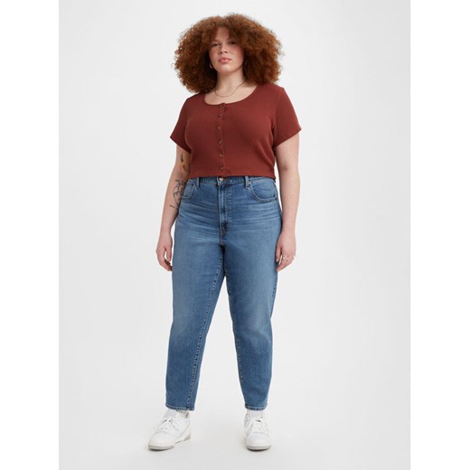 Levi's® Jeansy A0987-0008 Niebieski Mom Fit ze sklepu MODIVO w kategorii Jeansy damskie - zdjęcie 182688634