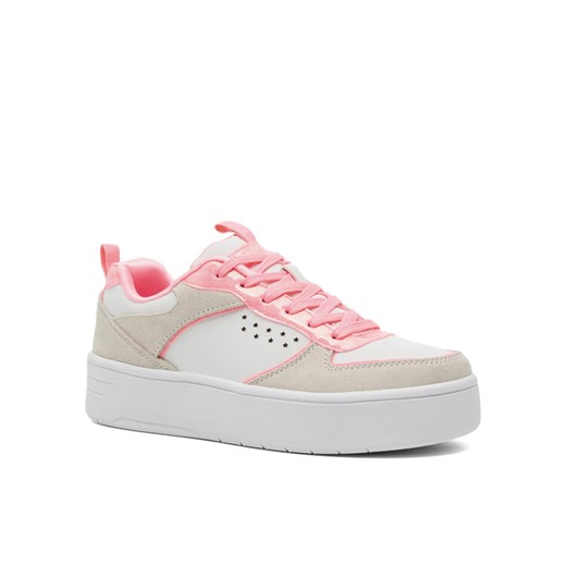 Skechers Sneakersy COURT HIGH 310194L WCRL Biały ze sklepu MODIVO w kategorii Buty sportowe dziecięce - zdjęcie 182688640