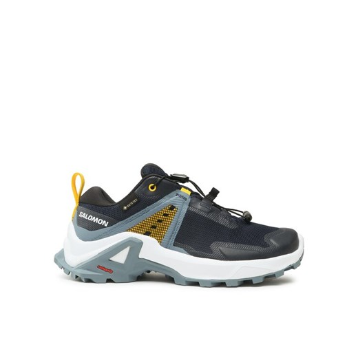 Salomon Trekkingi X Raise GORE-TEX L47071300 Granatowy ze sklepu MODIVO w kategorii Buty trekkingowe dziecięce - zdjęcie 182688653