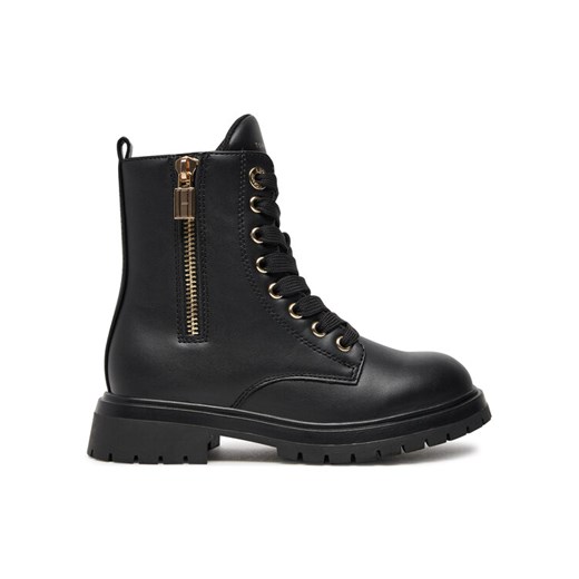 Tommy Hilfiger Trapery Lace-Up Bootie T3A5-33567-1351 M Czarny ze sklepu MODIVO w kategorii Buty zimowe dziecięce - zdjęcie 182688673