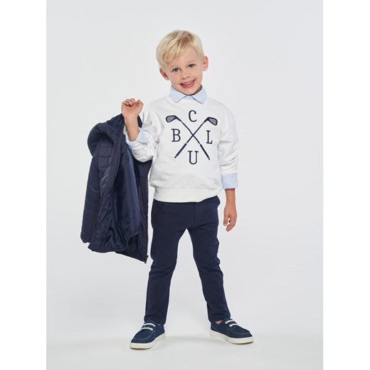 Birba Trybeyond Bluza 999 66942 00 D Biały Regular Fit ze sklepu MODIVO w kategorii Bluzy chłopięce - zdjęcie 182688710