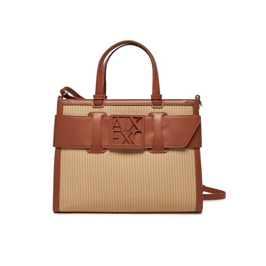 Armani Exchange Torebka XW000920 AF13673 U6164 Beżowy ze sklepu MODIVO w kategorii Kuferki - zdjęcie 182688760