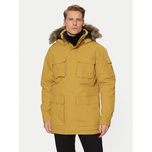 Jack Wolfskin Parka Glacier Canyon 1107674 Żółty Regular Fit ze sklepu MODIVO w kategorii Kurtki męskie - zdjęcie 182688780