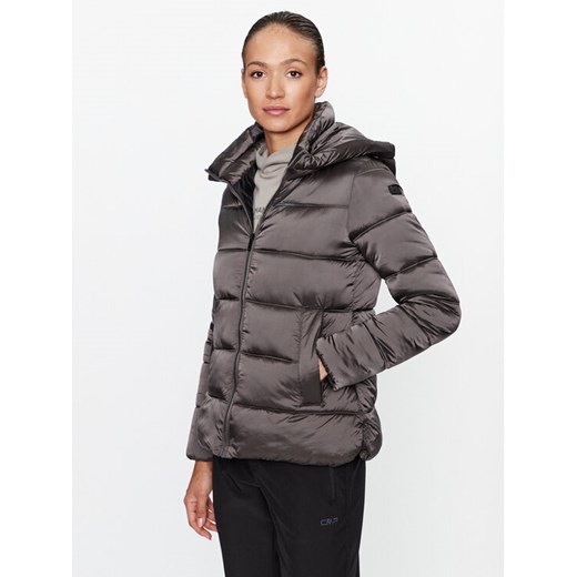 CMP Kurtka zimowa 33K3676 Szary Regular Fit ze sklepu MODIVO w kategorii Kurtki damskie - zdjęcie 182688850