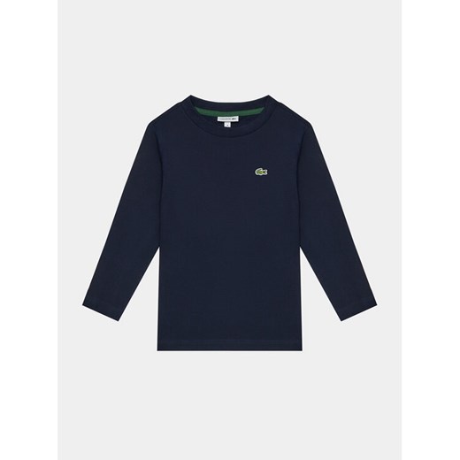 Lacoste Bluzka TJ1123 Granatowy Regular Fit ze sklepu MODIVO w kategorii T-shirty chłopięce - zdjęcie 182688873
