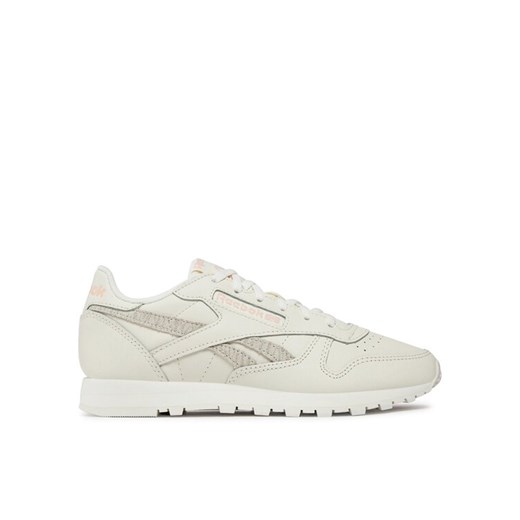 Reebok Sneakersy Classic Leather IG9471 Écru ze sklepu MODIVO w kategorii Buty sportowe damskie - zdjęcie 182688900