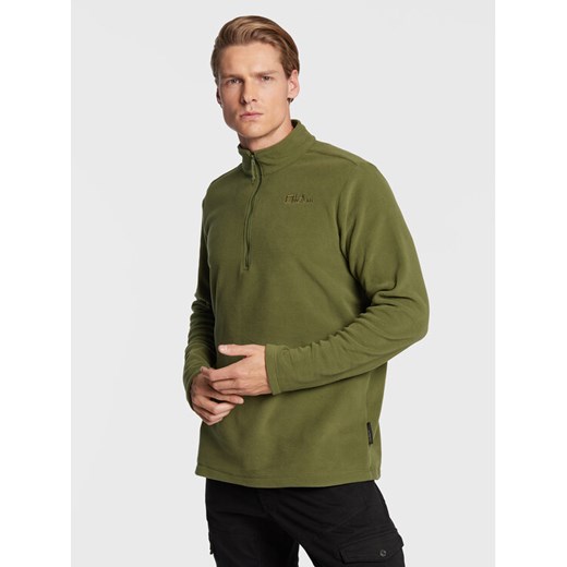Jack Wolfskin Polar Taunus 1709522 Zielony Regular Fit ze sklepu MODIVO w kategorii Bluzy męskie - zdjęcie 182688911