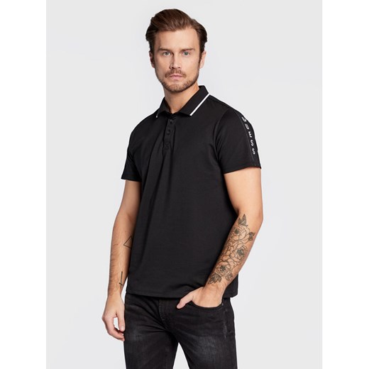 Guess Polo M2YP25 KARS0 Czarny Regular Fit Guess M MODIVO