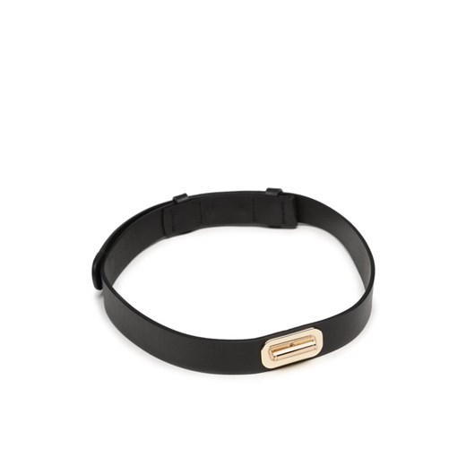 Tommy Hilfiger Pasek na talię Turnlock 2.5 AW0AW14723 Czarny ze sklepu MODIVO w kategorii Paski damskie - zdjęcie 182688960