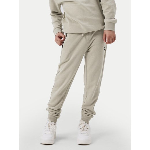NAME IT Spodnie dresowe 13220322 Beżowy Regular Fit ze sklepu MODIVO w kategorii Spodnie chłopięce - zdjęcie 182689060