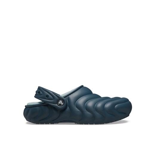 Crocs Klapki Classic Lined Overpuff Clog 210059 Niebieski ze sklepu MODIVO w kategorii Klapki męskie - zdjęcie 182689192