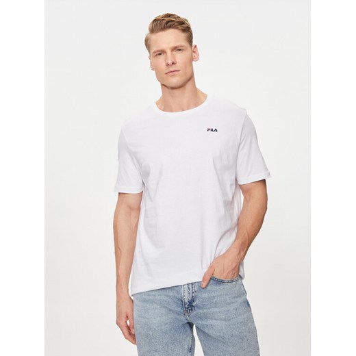 Fila Komplet 2 t-shirtów FAM0083 Biały Regular Fit ze sklepu MODIVO w kategorii T-shirty męskie - zdjęcie 182689223