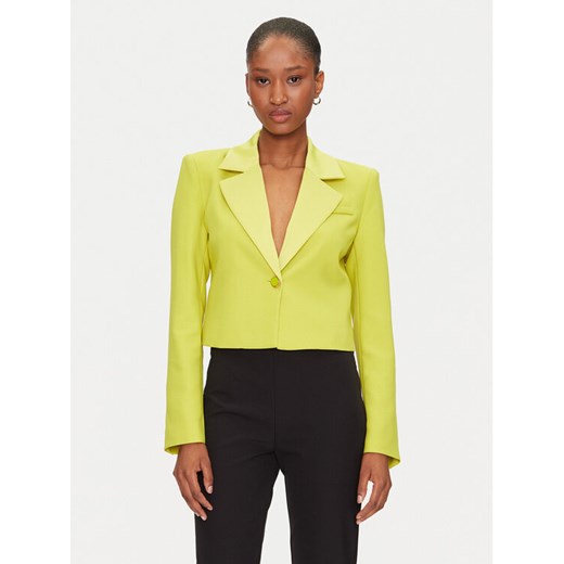 Marciano Guess Marynarka 5GGN13 7300A Żółty Slim Fit ze sklepu MODIVO w kategorii Marynarki damskie - zdjęcie 182689250