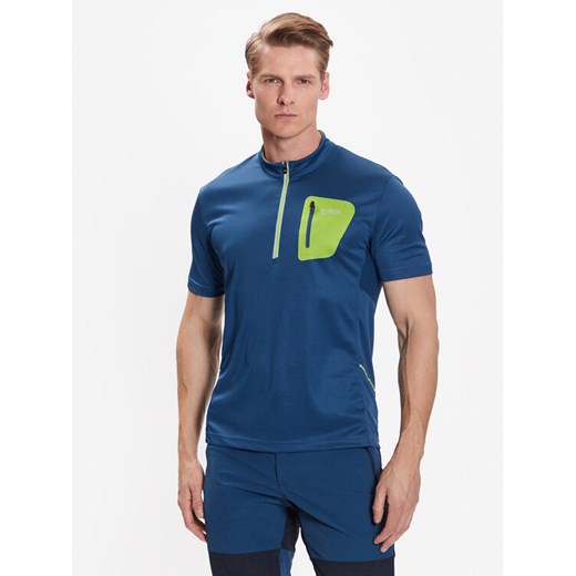 CMP Koszulka rowerowa 3C89757T Niebieski Regular Fit ze sklepu MODIVO w kategorii T-shirty męskie - zdjęcie 182689253