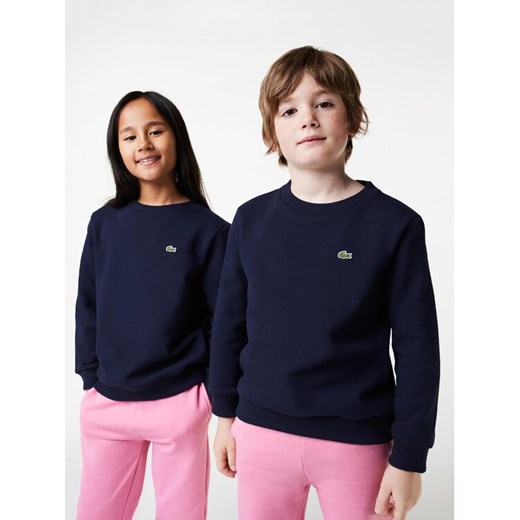 Lacoste Bluza SJ5284 Granatowy Regular Fit ze sklepu MODIVO w kategorii Bluzy chłopięce - zdjęcie 182689282