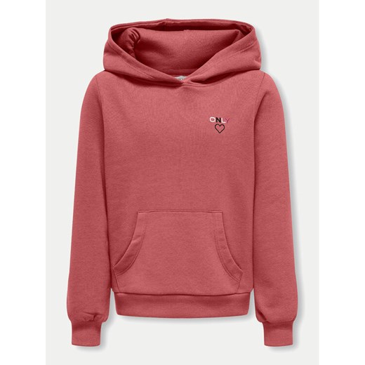 Kids ONLY Bluza 15342996 Różowy Regular Fit ze sklepu MODIVO w kategorii Bluzy dziewczęce - zdjęcie 182689321