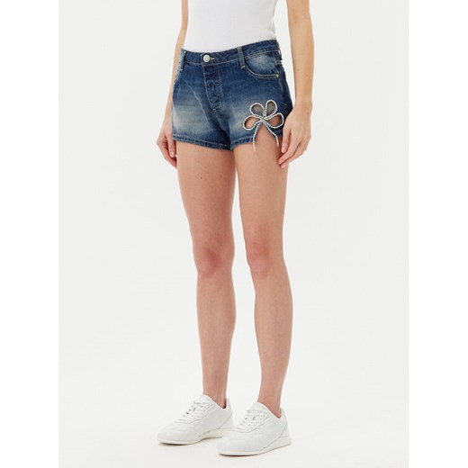 Please Szorty jeansowe D0IEEH0W6G Niebieski Regular Fit ze sklepu MODIVO w kategorii Szorty - zdjęcie 182689341