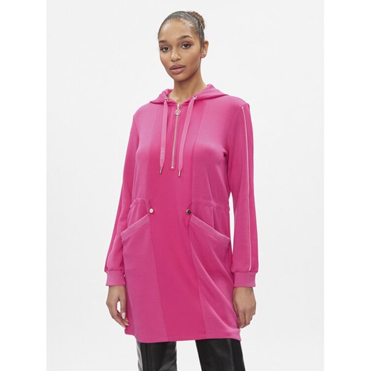 Liu Jo Sport Sukienka codzienna TA4023 J4616 Różowy Regular Fit ze sklepu MODIVO w kategorii Sukienki - zdjęcie 182689351