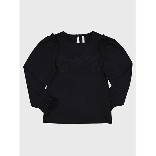 Birba Trybeyond Bluzka 999 54434 00 Czarny Regular Fit ze sklepu MODIVO w kategorii Bluzki dziewczęce - zdjęcie 182689372
