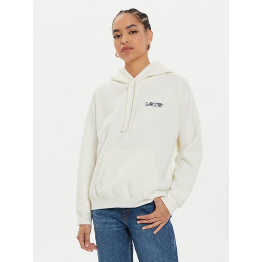Levi's® Bluza Graphic Everyday A8801-0008 Biały Regular Fit ze sklepu MODIVO w kategorii Bluzy damskie - zdjęcie 182689410