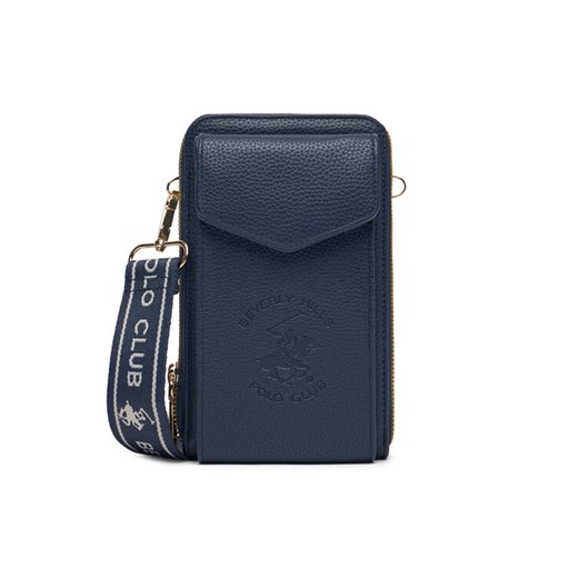 Beverly Hills Polo Club Torebka BHPC-L-006-07 Granatowy ze sklepu MODIVO w kategorii Listonoszki - zdjęcie 182689424