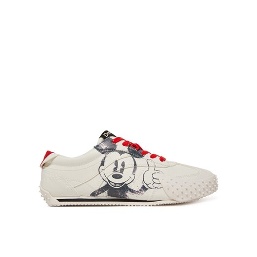 Desigual Sneakersy 25SSKP06 Biały ze sklepu MODIVO w kategorii Buty sportowe damskie - zdjęcie 182689434