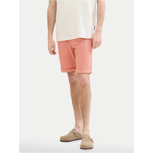 Tom Tailor Szorty materiałowe 1040227 Różowy Slim Fit ze sklepu MODIVO w kategorii Spodenki męskie - zdjęcie 182689440
