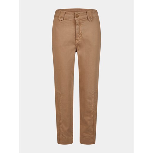 Marc Aurel Spodnie materiałowe 1718 2300 93215 Beżowy Slim Fit ze sklepu MODIVO w kategorii Spodnie damskie - zdjęcie 182689454