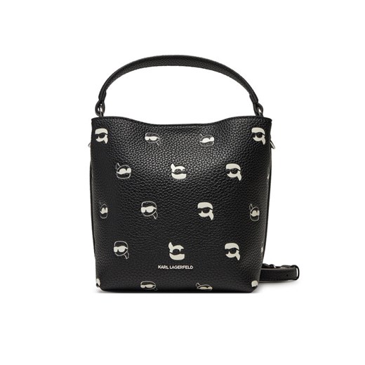 KARL LAGERFELD Torebka A2W30205 Czarny Karl Lagerfeld OS MODIVO