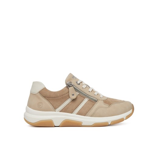 Remonte Sneakersy D1S04-60 Beżowy ze sklepu MODIVO w kategorii Buty sportowe damskie - zdjęcie 182689562