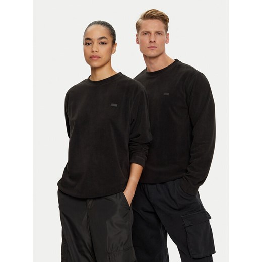 Rains Bluza 21550 Czarny Regular Fit ze sklepu MODIVO w kategorii Bluzy męskie - zdjęcie 182689593