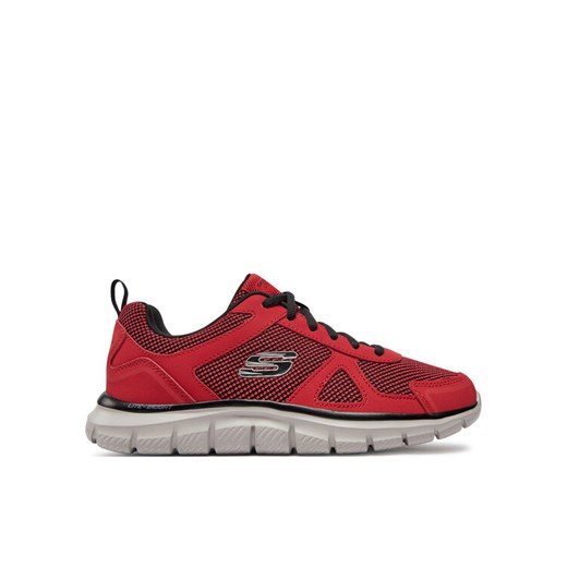 Skechers Sneakersy Bucolo 52630/RDBK Czerwony ze sklepu MODIVO w kategorii Buty sportowe męskie - zdjęcie 182689650